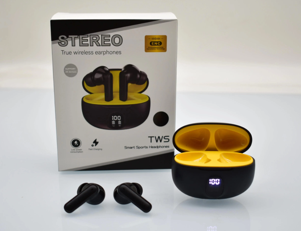 Stereo TWS Wireless Earbuds | Allow To Open Parcel